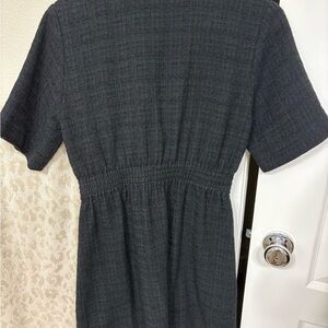 Sandro Charcoal Mini Dress